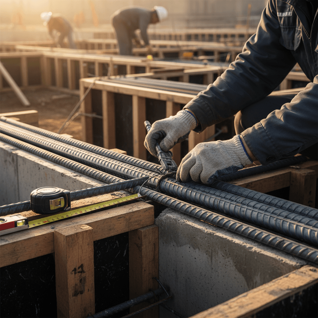 Luxury basement structural shell construction