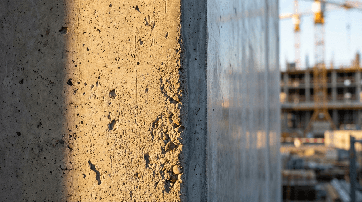 Completed luxury basement with precision structural shell