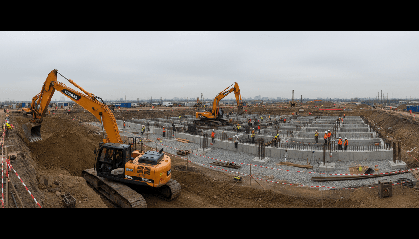 Bored pier excavation on steep Sydney site